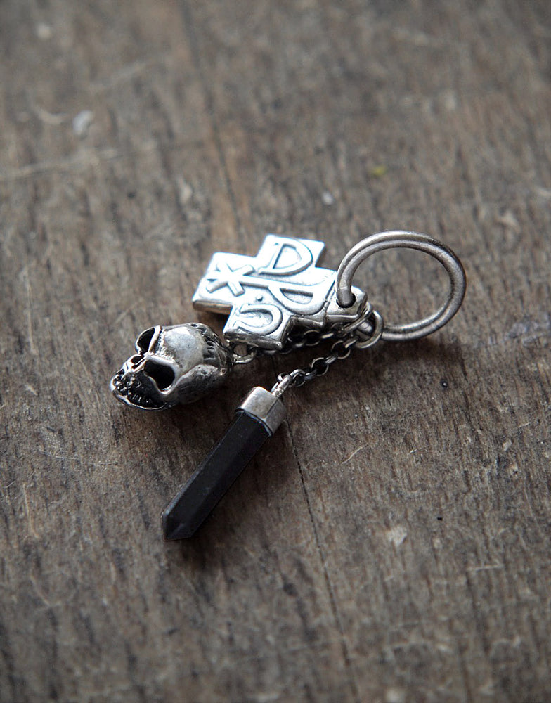 CHARM SPIRIT Anhänger Amethyst silber